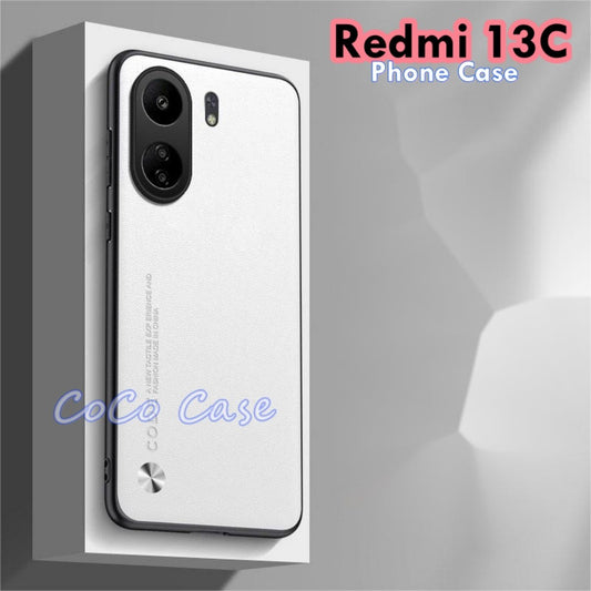 For Redmi 13C Cover Silicone Professional Full Case Classic Simple Solid Color Phone Case Cover sweatproof