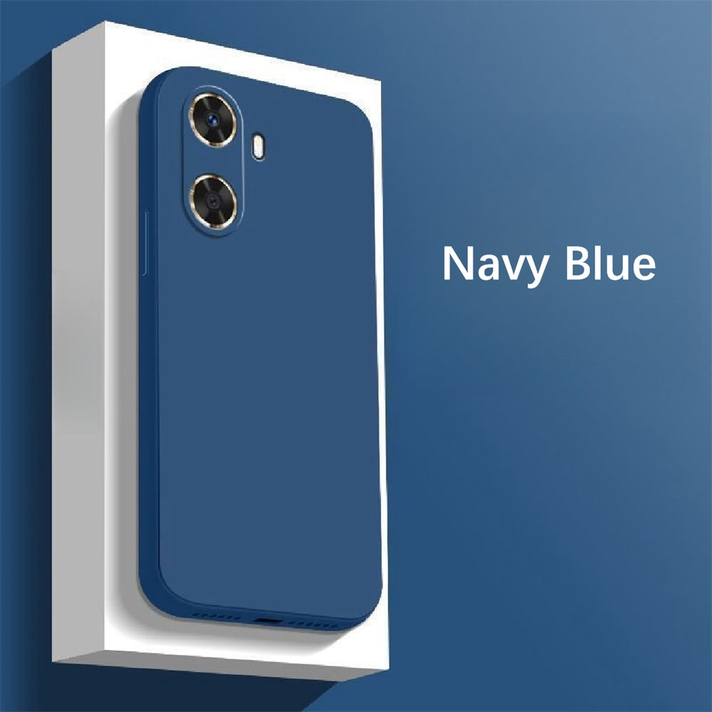For Huawei Enjoy 60 Cover Drop and wear resistant Silicone Full Case Classic Simple Solid Color Phone Case Cover