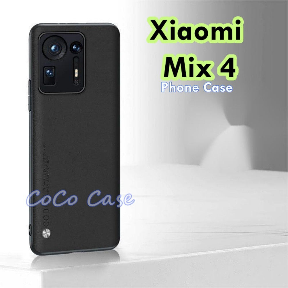 For Xiaomi Mix 4 Cover Silicone Professional Full Case Classic Simple Solid Color Phone Case Cover sweatproof