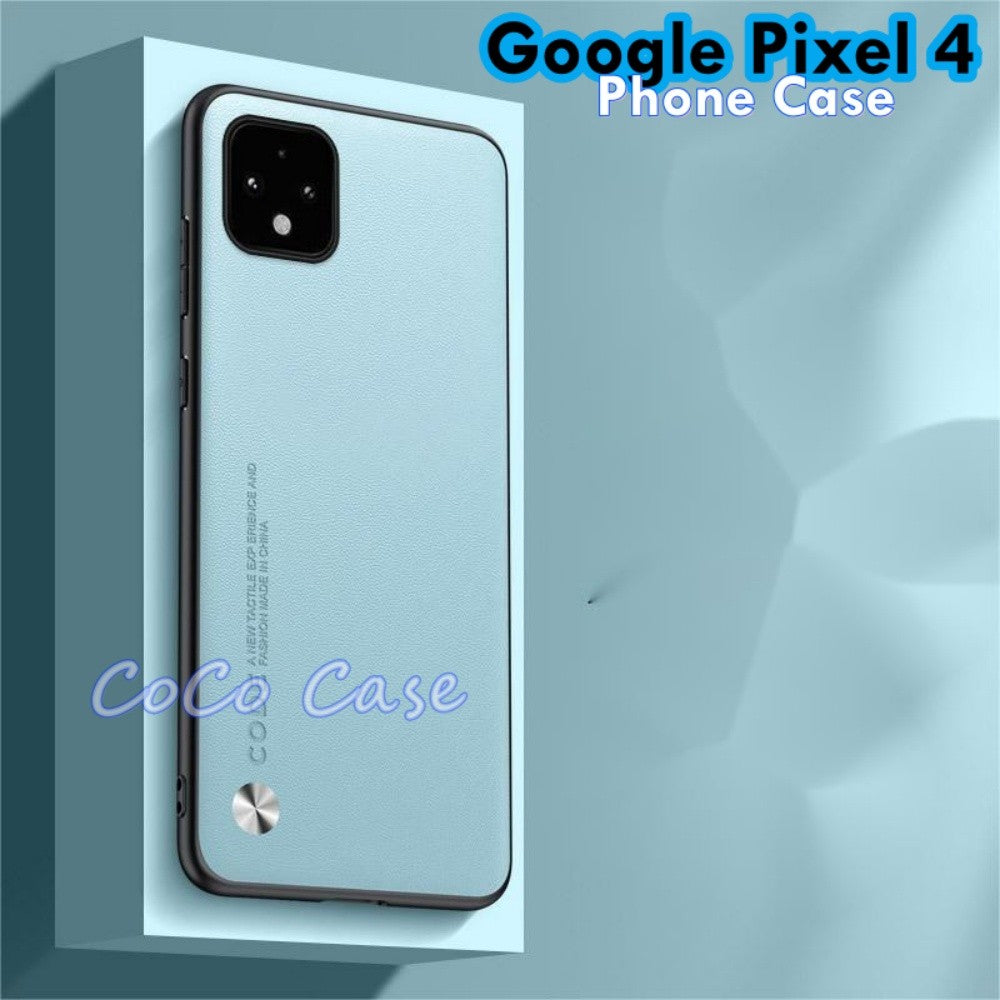 For Google Pixel 4 Cover Silicone Professional Full Case Classic Simple Solid Color Phone Case Cover sweatproof