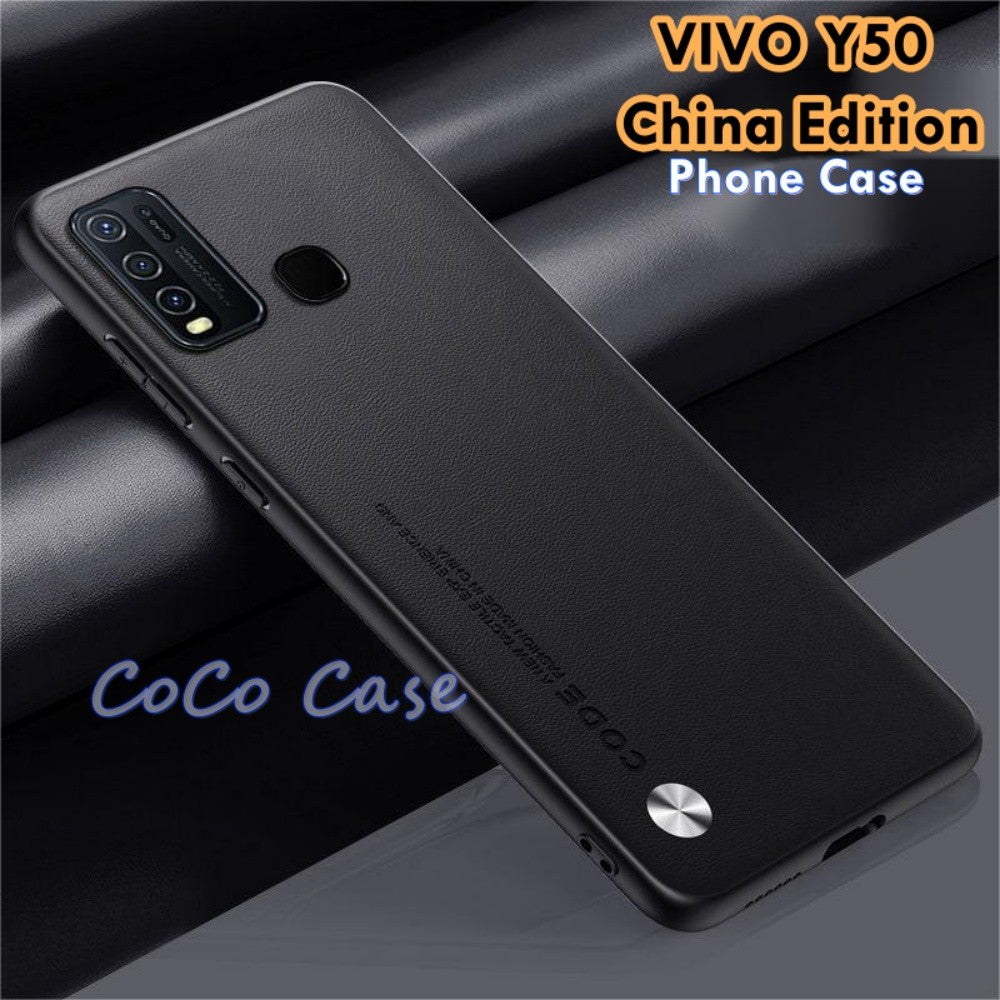 For VIVO Y50 China Edition Cover Silicone Professional Full Case Classic Simple Solid Color Phone Case Cover sweatproof