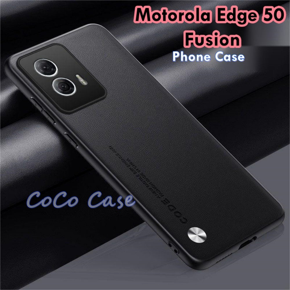 For Motorola Edge 50 Fusion Cover Silicone Professional Full Case Classic Simple Solid Color Phone Case Cover sweatproof