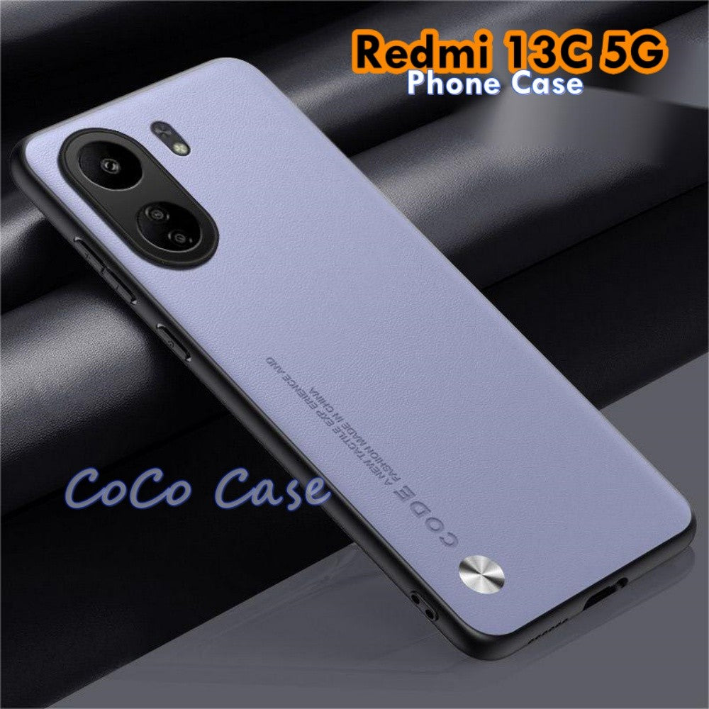 For Redmi 13C 5G Cover Silicone Professional Full Case Classic Simple Solid Color Phone Case Cover sweatproof