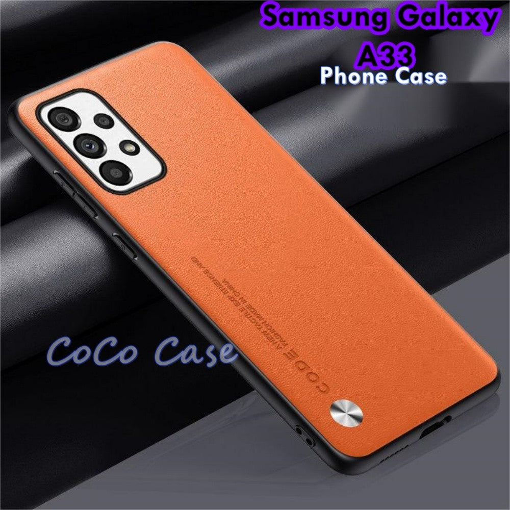 For Samsung Galaxy A33 Cover Silicone Professional Full Case Classic Simple Solid Color Phone Case Cover sweatproof