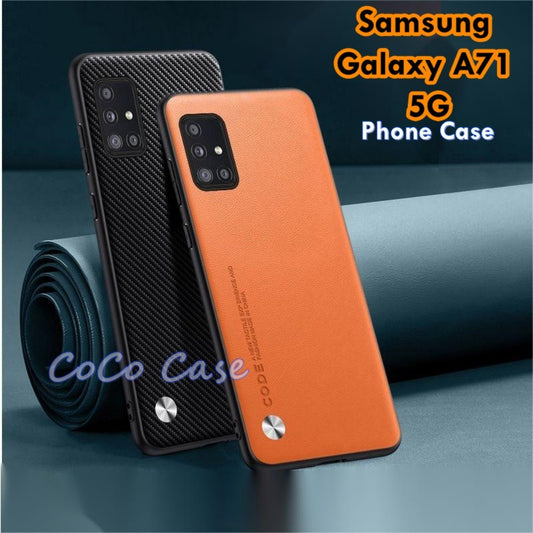 For Samsung Galaxy A71 5G Cover Silicone Professional Full Case Classic Simple Solid Color Phone Case Cover sweatproof