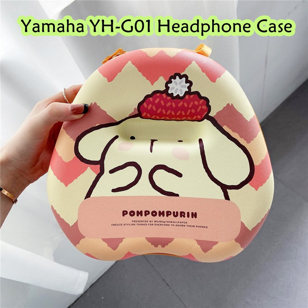 For Yamaha YH-G01 Headphone Case Cartoon Creative Patterns Headset Earpads Storage Bag Casing Box