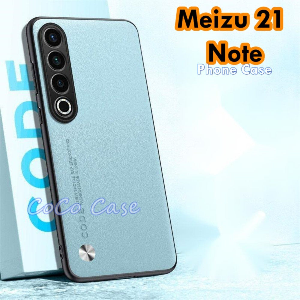 For Meizu 21 Note Cover Silicone Professional Full Case Classic Simple Solid Color Phone Case Cover sweatproof