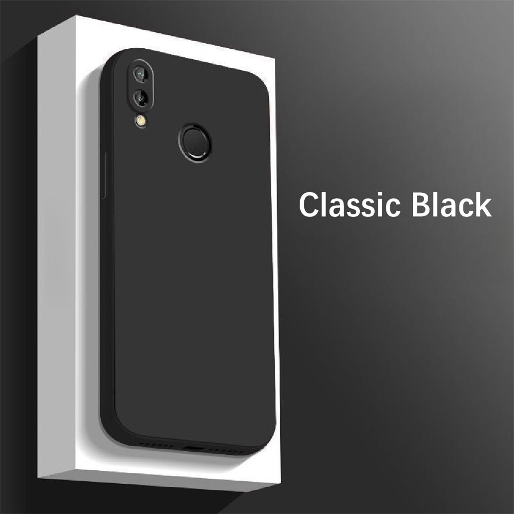 For Huawei Nova 3i Cover Drop and wear resistant Silicone Full Case Classic Simple Solid Color Phone Case Cover