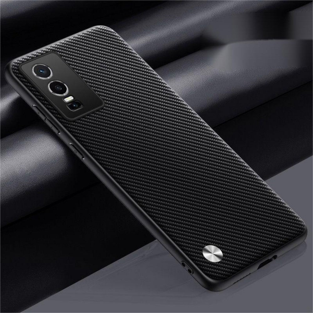For VIVO Y76 5G Cover Silicone Professional Full Case Classic Simple Solid Color Phone Case Cover sweatproof