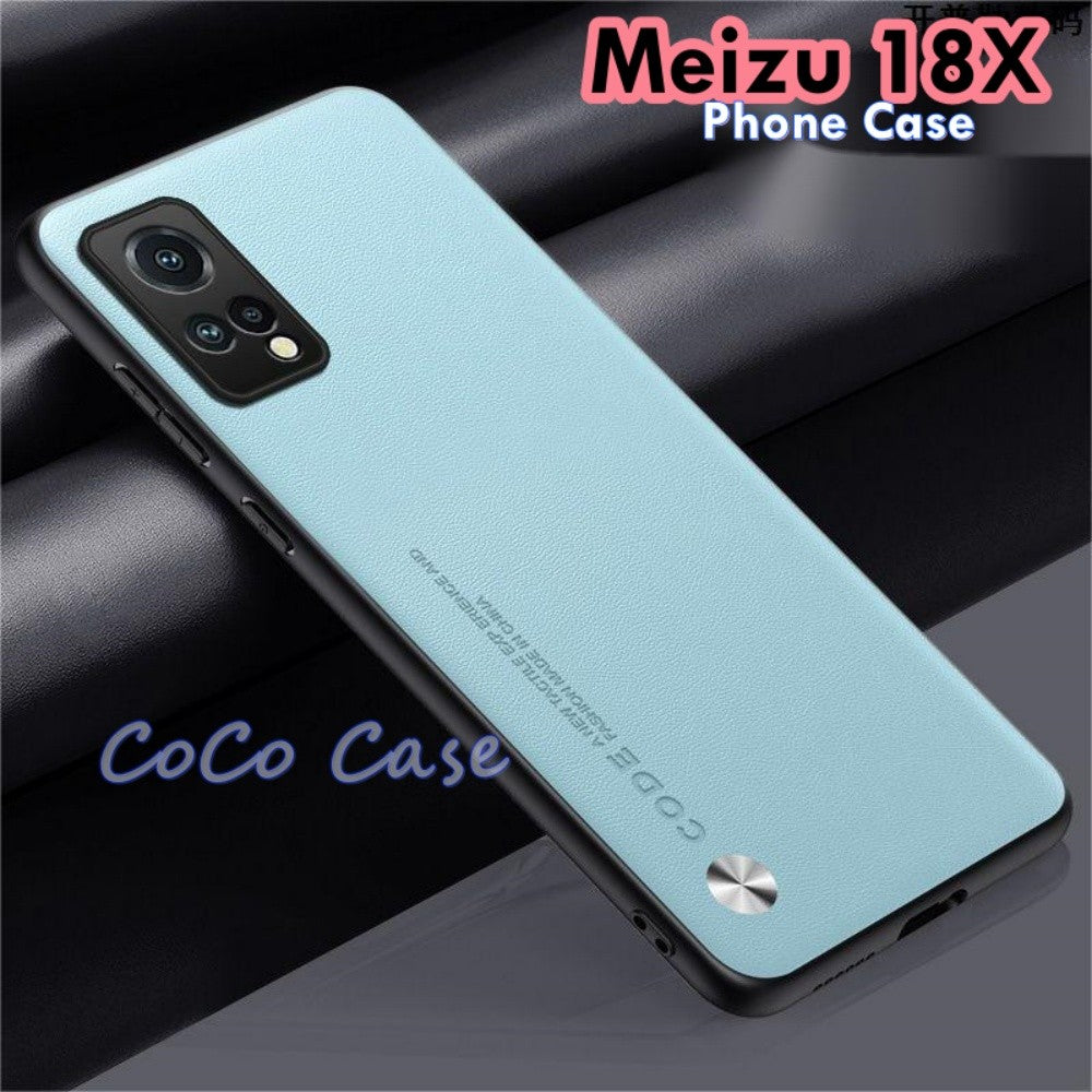 For Meizu 18X Cover Silicone Professional Full Case Classic Simple Solid Color Phone Case Cover sweatproof