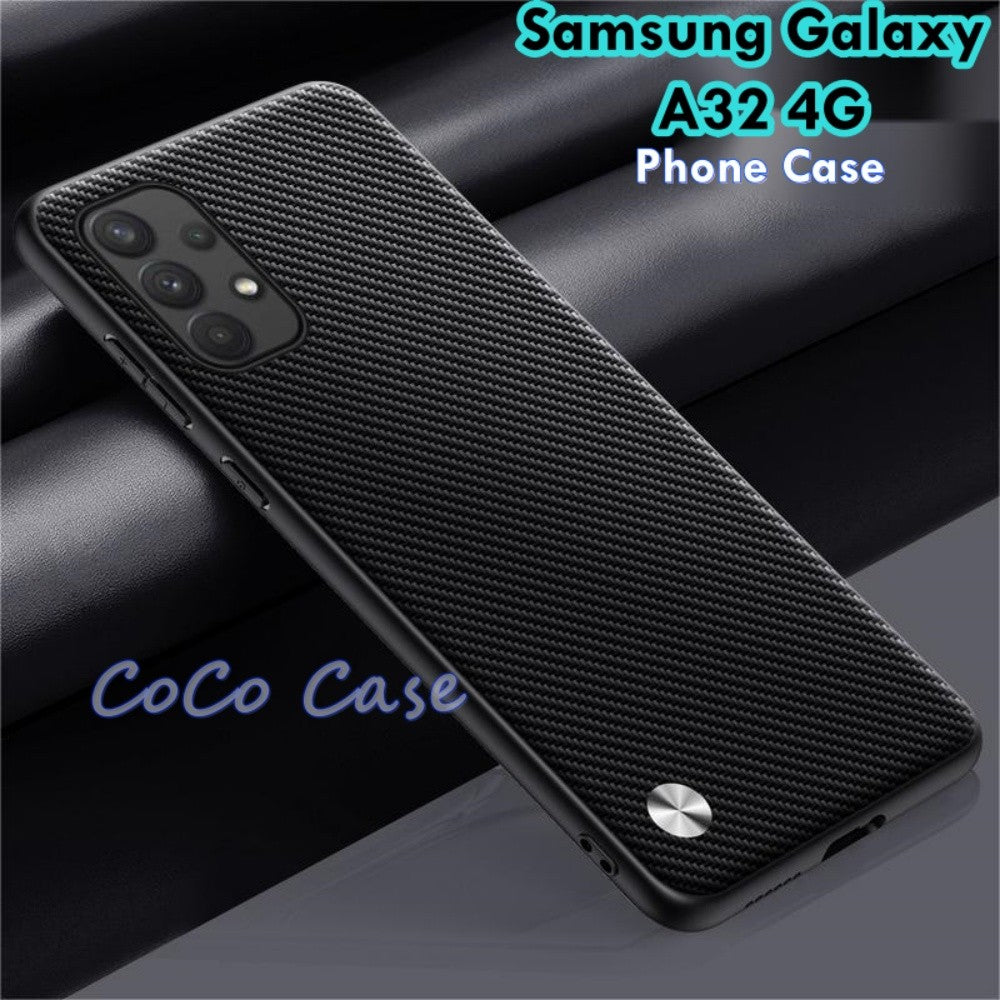 For Samsung Galaxy A32 4G Cover Silicone Professional Full Case Classic Simple Solid Color Phone Case Cover sweatproof
