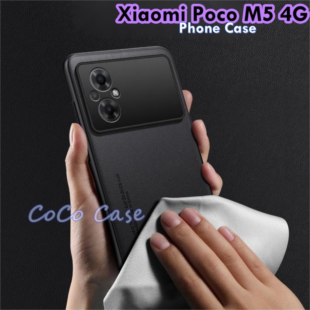 For Xiaomi Poco M5 4G Cover Silicone Professional Full Case Classic Simple Solid Color Phone Case Cover sweatproof