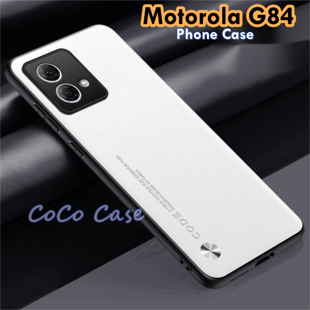 For Motorola G84 Cover Silicone Professional Full Case Classic Simple Solid Color Phone Case Cover sweatproof