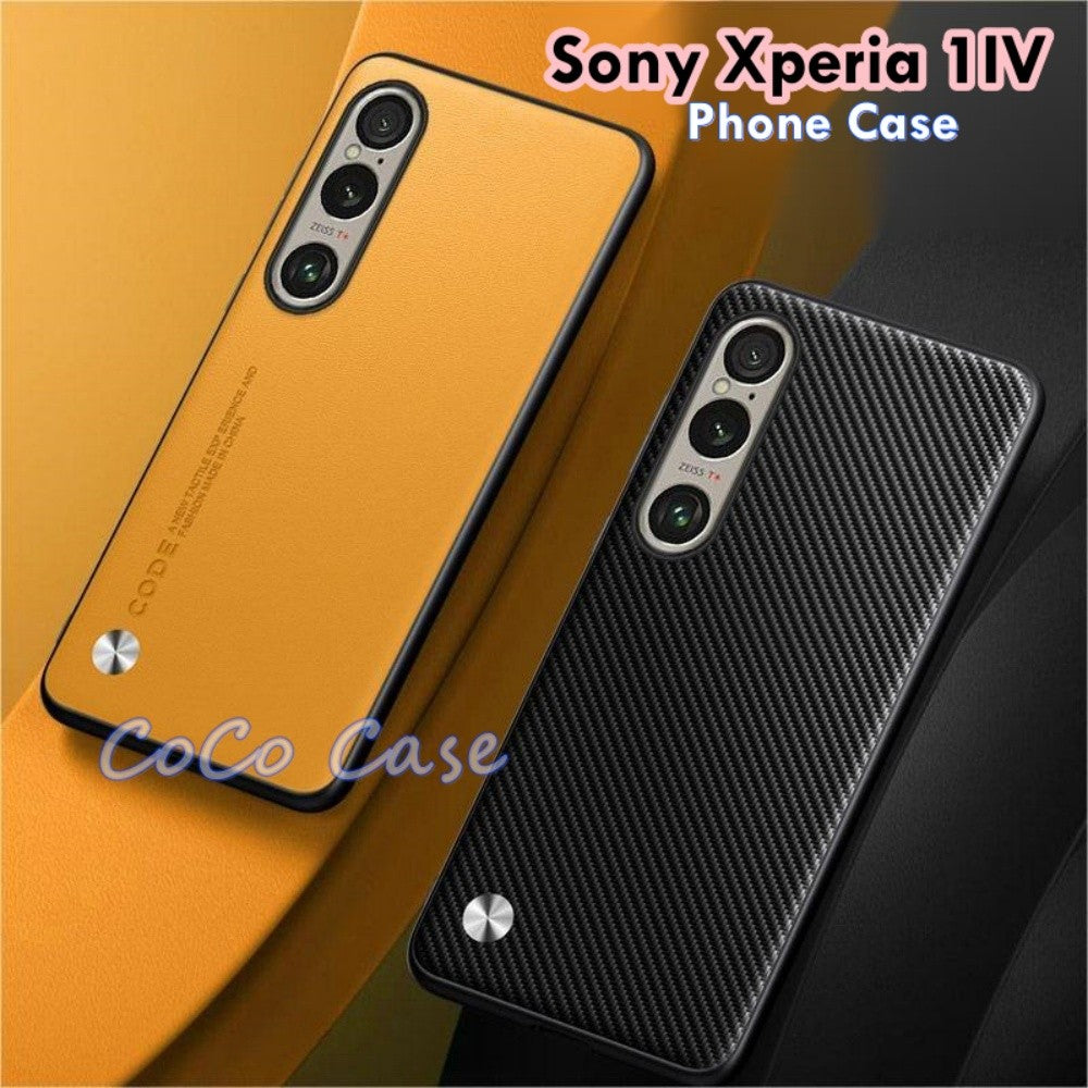 For Sony Xperia 1IV Cover Silicone Professional Full Case Classic Simple Solid Color Phone Case Cover sweatproof