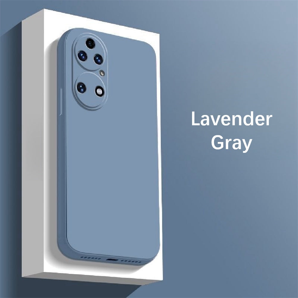 For Huawei P50 Pro Cover Drop and wear resistant Silicone Full Case Classic Simple Solid Color Phone Case Cover