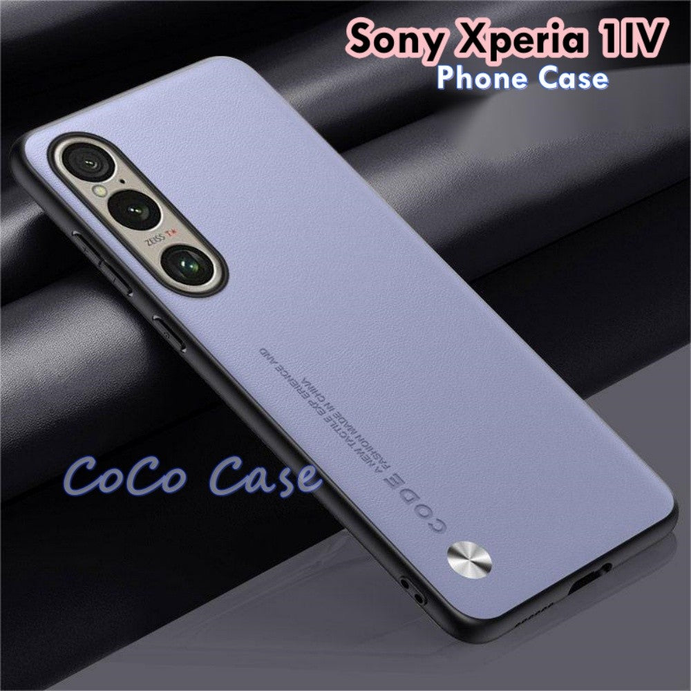 For Sony Xperia 1IV Cover Silicone Professional Full Case Classic Simple Solid Color Phone Case Cover sweatproof