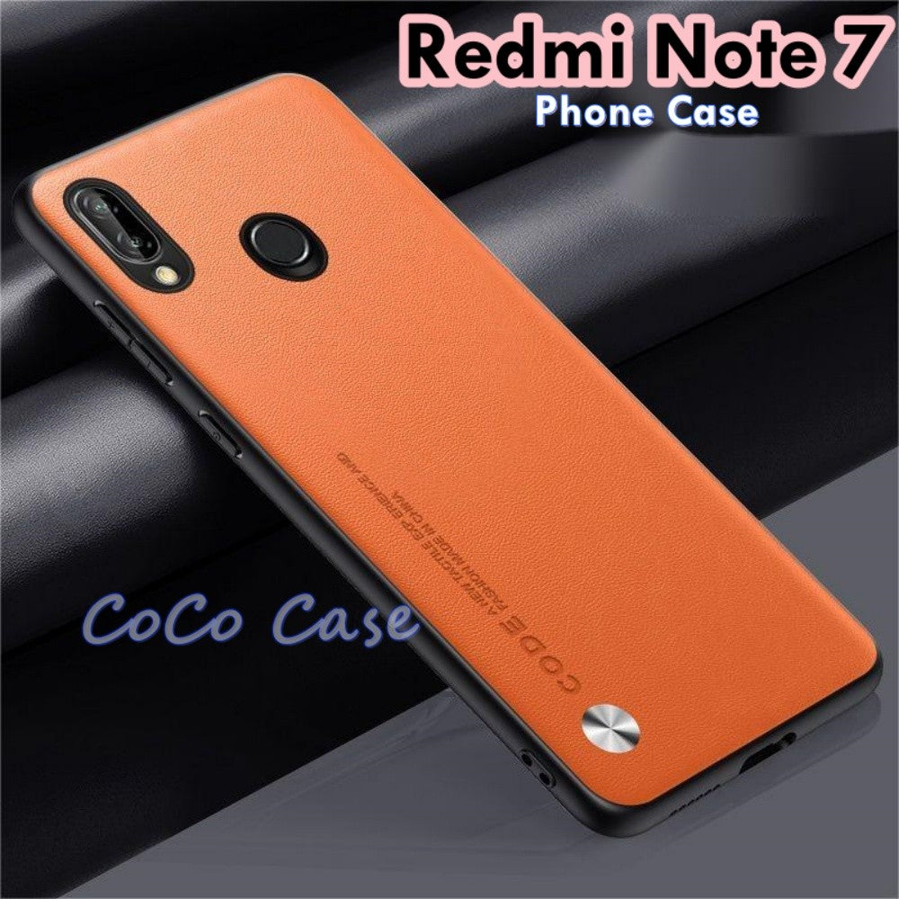 For Redmi Note 7 Cover Silicone Professional Full Case Classic Simple Solid Color Phone Case Cover sweatproof