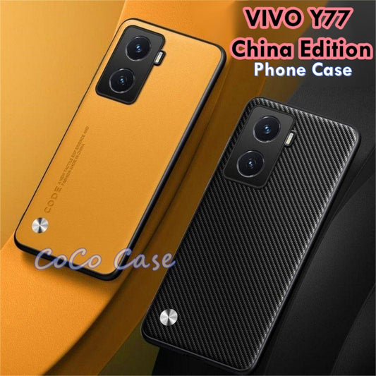 For VIVO Y77 China Edition Cover Silicone Professional Full Case Classic Simple Solid Color Phone Case Cover sweatproof