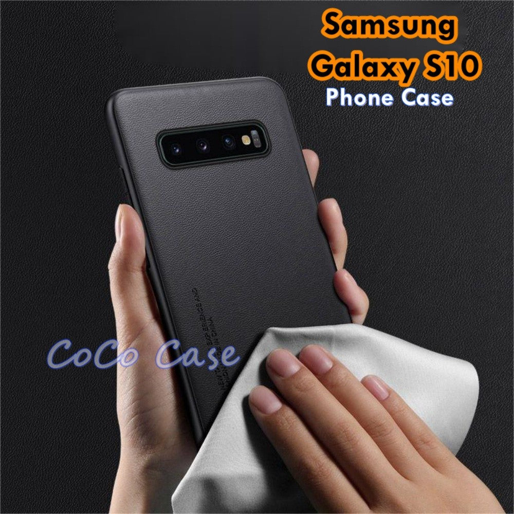 For Samsung Galaxy S10 Cover Silicone Professional Full Case Classic Simple Solid Color Phone Case Cover sweatproof