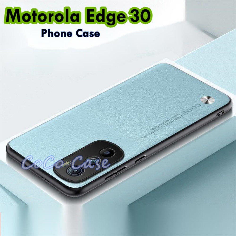 For Motorola Edge 30 Cover Silicone Professional Full Case Classic Simple Solid Color Phone Case Cover sweatproof