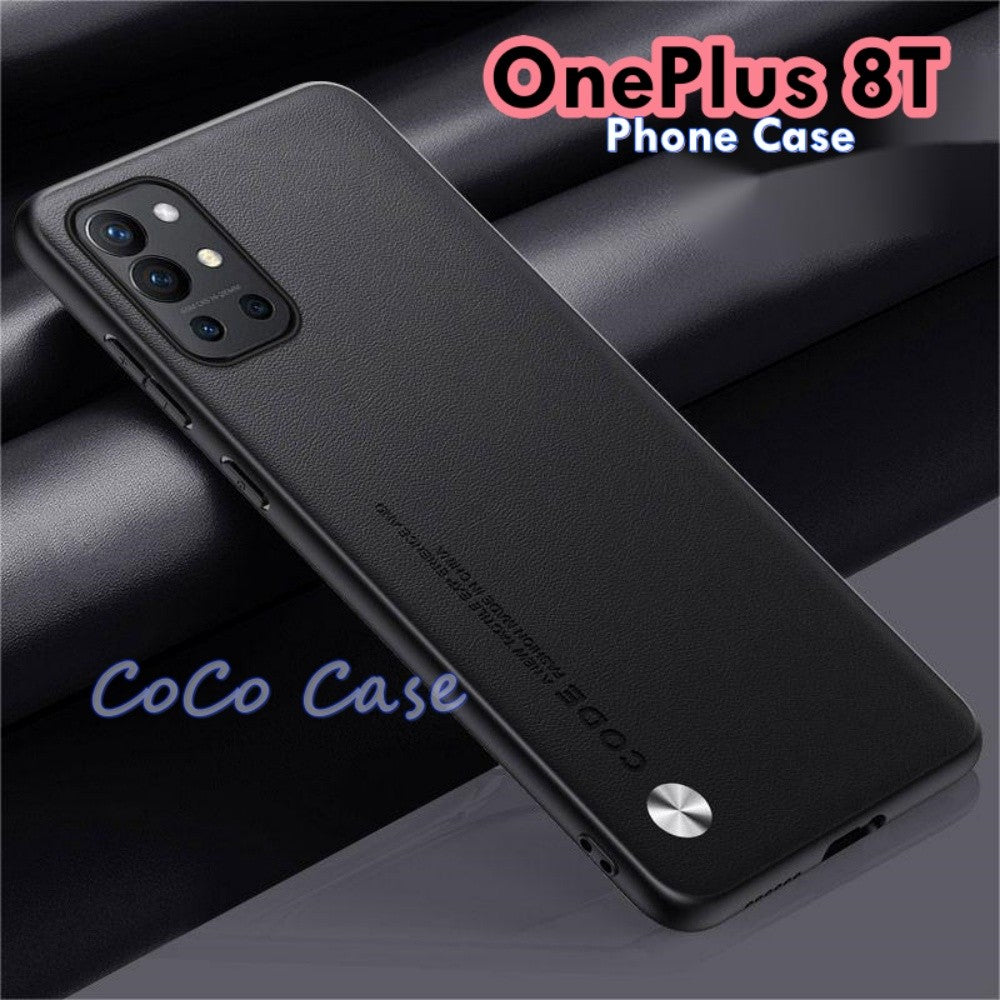 For OnePlus 8T Cover Silicone Professional Full Case Classic Simple Solid Color Phone Case Cover sweatproof