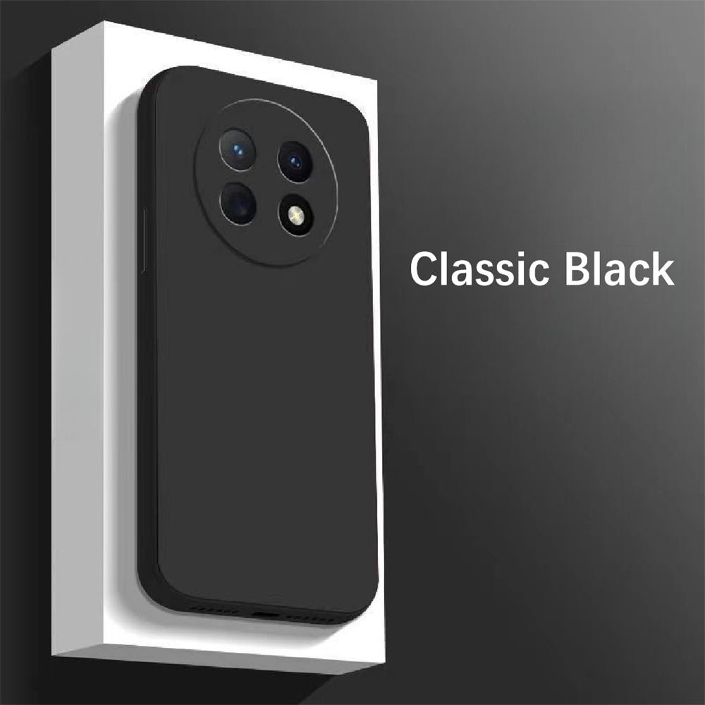 For Huawei Enjoy 60X Cover Drop and wear resistant Silicone Full Case Classic Simple Solid Color Phone Case Cover