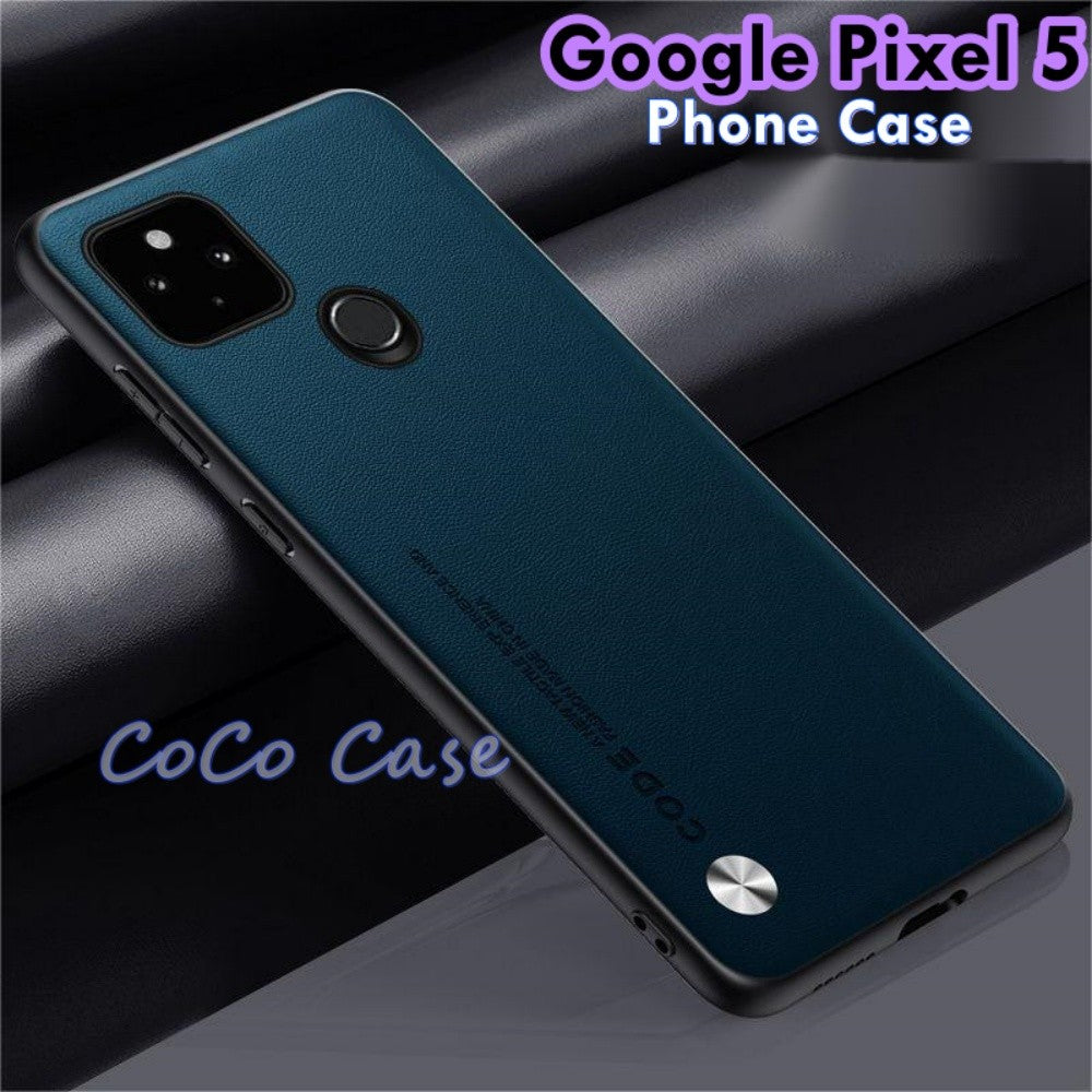 For Google Pixel 5 Cover Silicone Professional Full Case Classic Simple Solid Color Phone Case Cover sweatproof