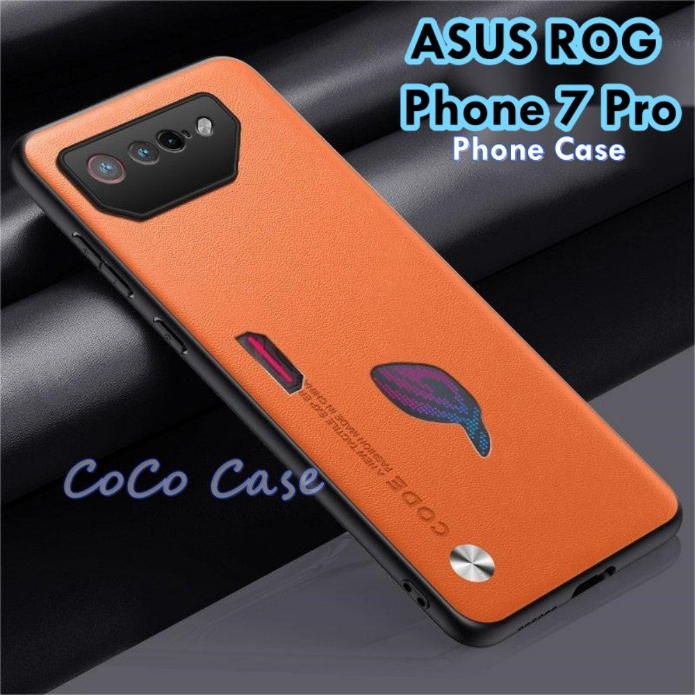 For ASUS ROG Phone 7 Pro Cover Silicone Professional Full Case Classic Simple Solid Color Phone Case Cover sweatproof