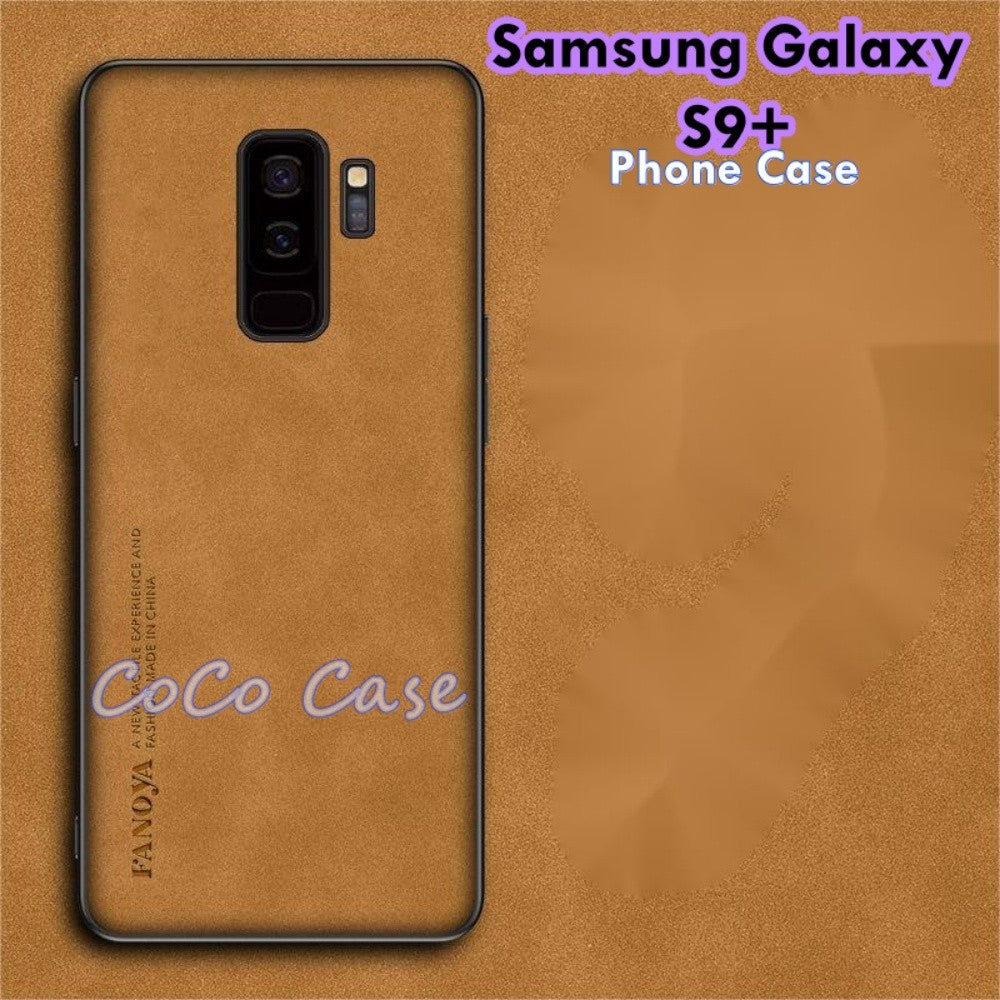 For Samsung Galaxy S9+ Cover Silicone Professional Full Case Classic Simple Solid Color Phone Case Cover sweatproof