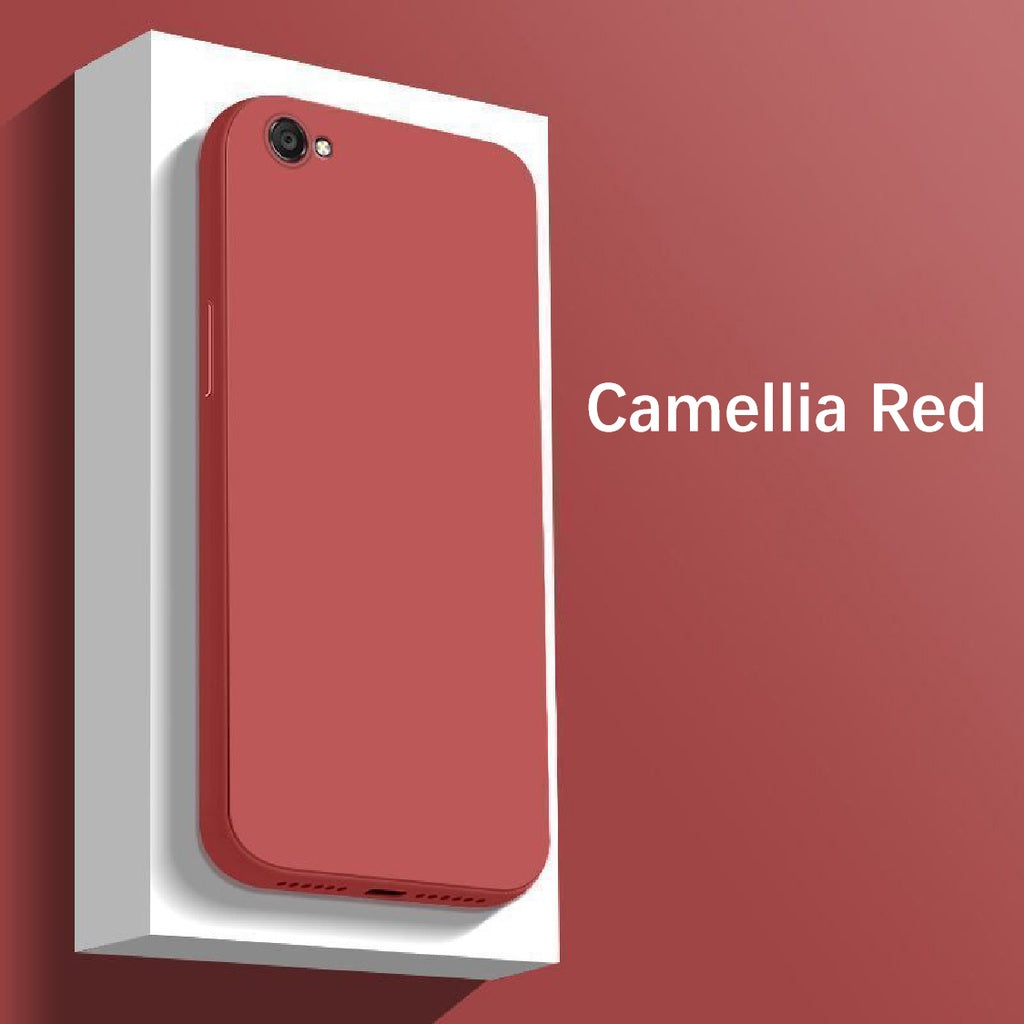 For VIVO Y35 Cover Drop and wear resistant Silicone Full Case Classic Simple Solid Color Phone Case Cover
