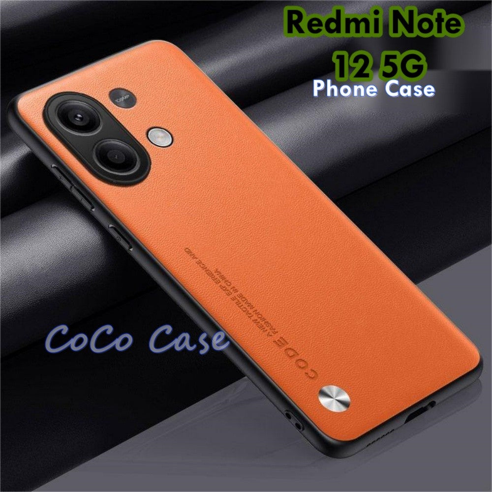 For Redmi Note 12 5G Cover Silicone Professional Full Case Classic Simple Solid Color Phone Case Cover sweatproof
