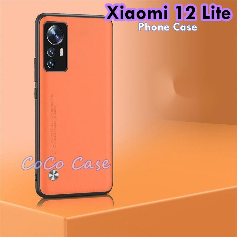 For Xiaomi 12 Lite Cover Silicone Professional Full Case Classic Simple Solid Color Phone Case Cover sweatproof