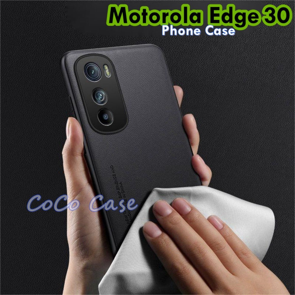 For Motorola Edge 30 Cover Silicone Professional Full Case Classic Simple Solid Color Phone Case Cover sweatproof