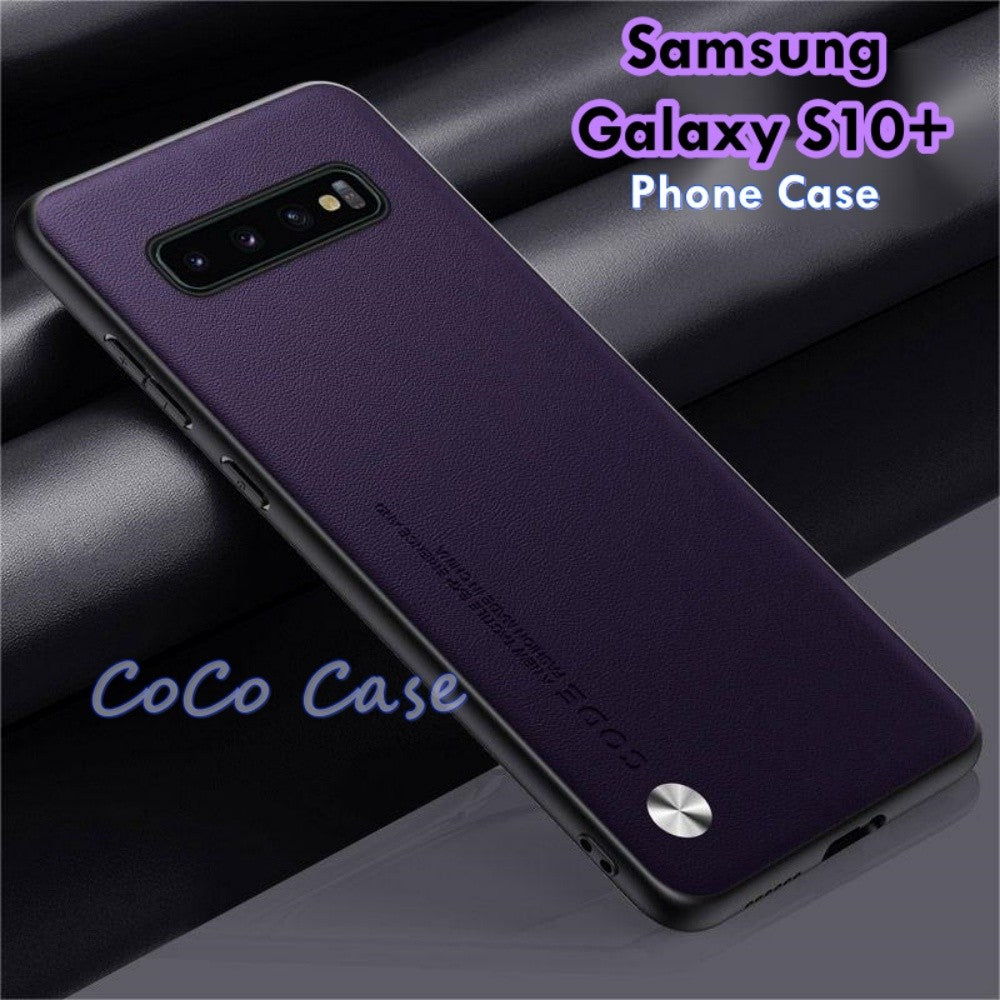 For Samsung Galaxy S10+ Cover Silicone Professional Full Case Classic Simple Solid Color Phone Case Cover sweatproof