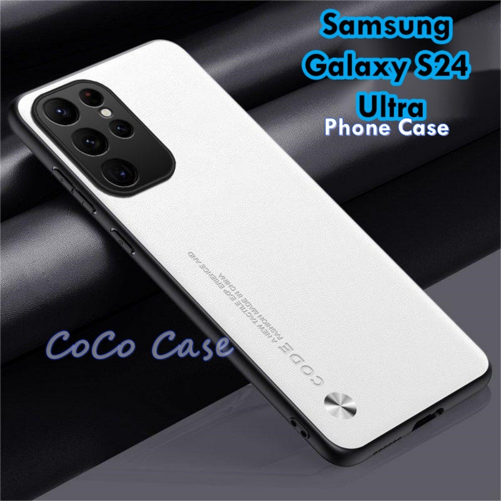 For Samsung Galaxy S24 Ultra Cover Silicone Professional Full Case Classic Simple Solid Color Phone Case Cover sweatproof