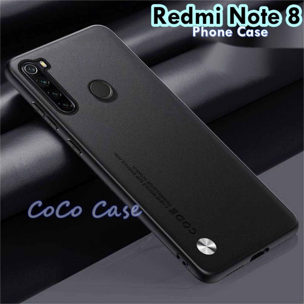 For Redmi Note 8 Cover Silicone Professional Full Case Classic Simple Solid Color Phone Case Cover sweatproof