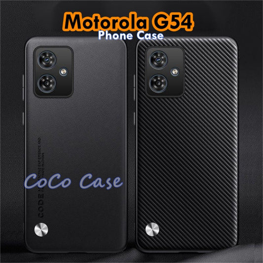 For Motorola G54 Cover Silicone Professional Full Case Classic Simple Solid Color Phone Case Cover sweatproof