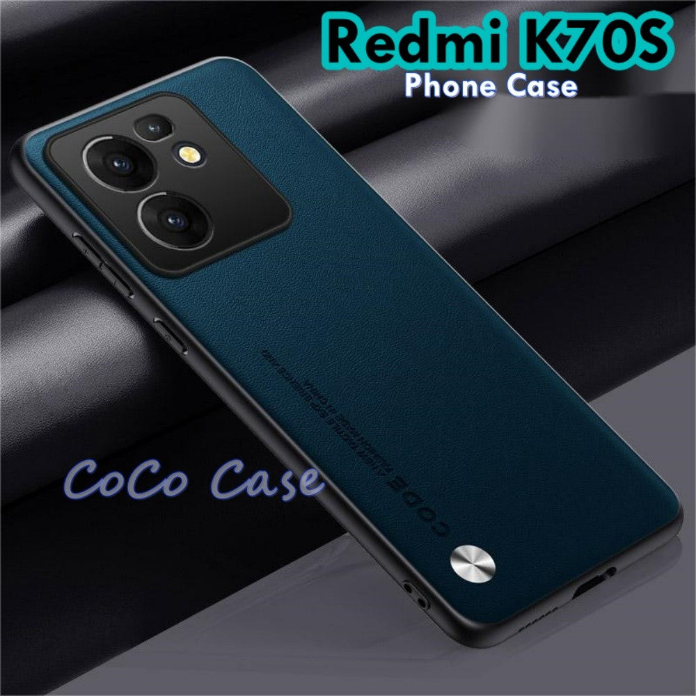 For Redmi K70S Cover Silicone Professional Full Case Classic Simple Solid Color Phone Case Cover sweatproof