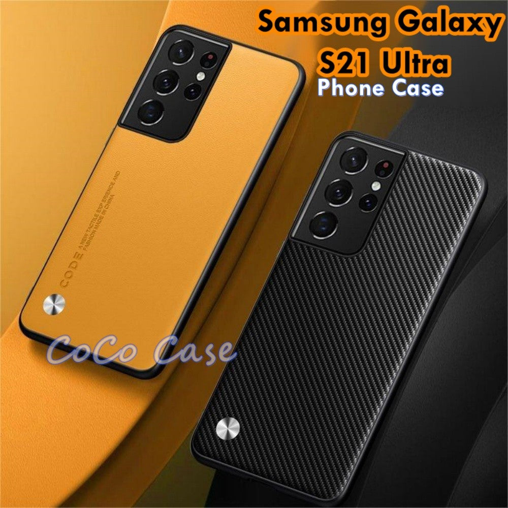 For Samsung Galaxy S21 Ultra Cover Silicone Professional Full Case Classic Simple Solid Color Phone Case Cover sweatproof