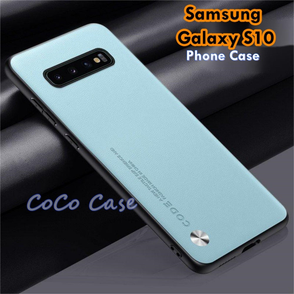 For Samsung Galaxy S10 Cover Silicone Professional Full Case Classic Simple Solid Color Phone Case Cover sweatproof