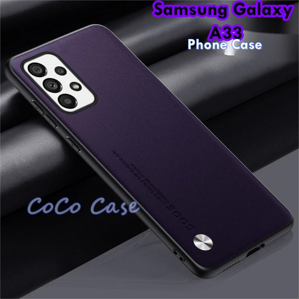For Samsung Galaxy A33 Cover Silicone Professional Full Case Classic Simple Solid Color Phone Case Cover sweatproof