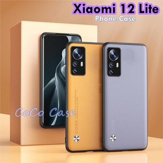 For Xiaomi 12 Lite Cover Silicone Professional Full Case Classic Simple Solid Color Phone Case Cover sweatproof