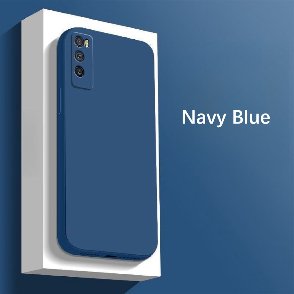 For Huawei Enjoy Z Cover Drop and wear resistant Silicone Full Case Classic Simple Solid Color Phone Case Cover