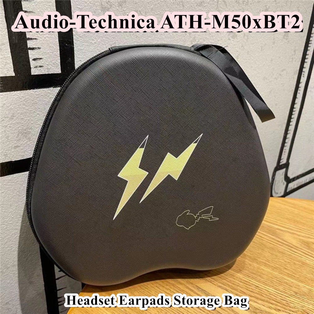 For Audio-Technica ATH-M50xBT2 Headphone Case Cartoon Creative Patterns Headset Earpads Storage Bag Casing Box
