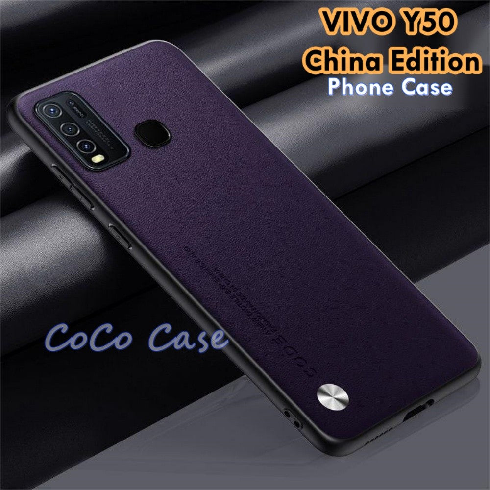 For VIVO Y50 China Edition Cover Silicone Professional Full Case Classic Simple Solid Color Phone Case Cover sweatproof
