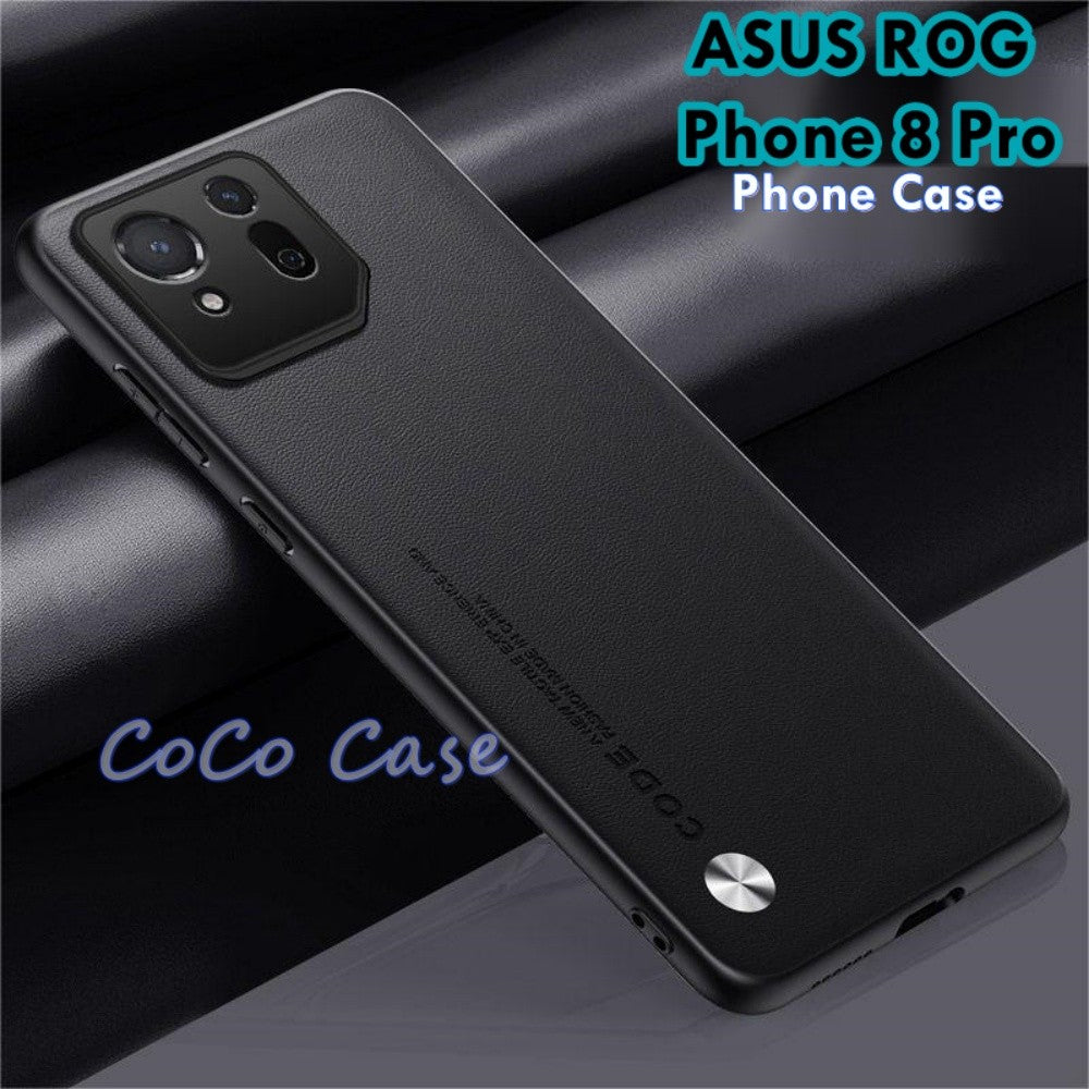 For ASUS ROG Phone 8 Pro Cover Silicone Professional Full Case Classic Simple Solid Color Phone Case Cover sweatproof