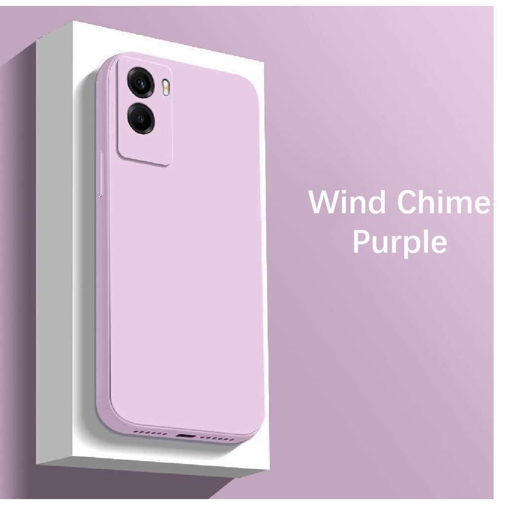For VIVO Y55S Cover Drop and wear resistant Silicone Full Case Classic Simple Solid Color Phone Case Cover