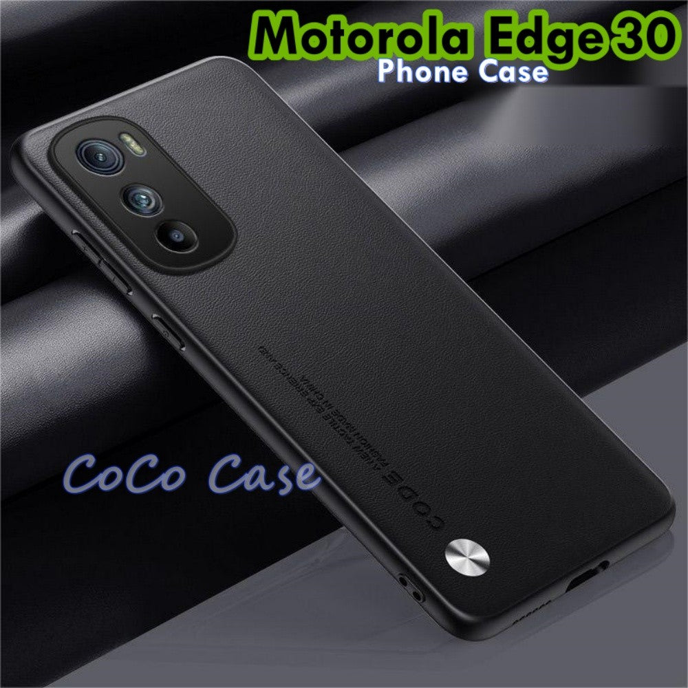 For Motorola Edge 30 Cover Silicone Professional Full Case Classic Simple Solid Color Phone Case Cover sweatproof
