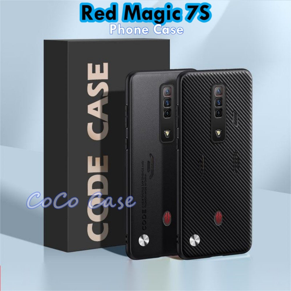 For Red Magic 7S Cover Silicone Professional Full Case Classic Simple Solid Color Phone Case Cover sweatproof