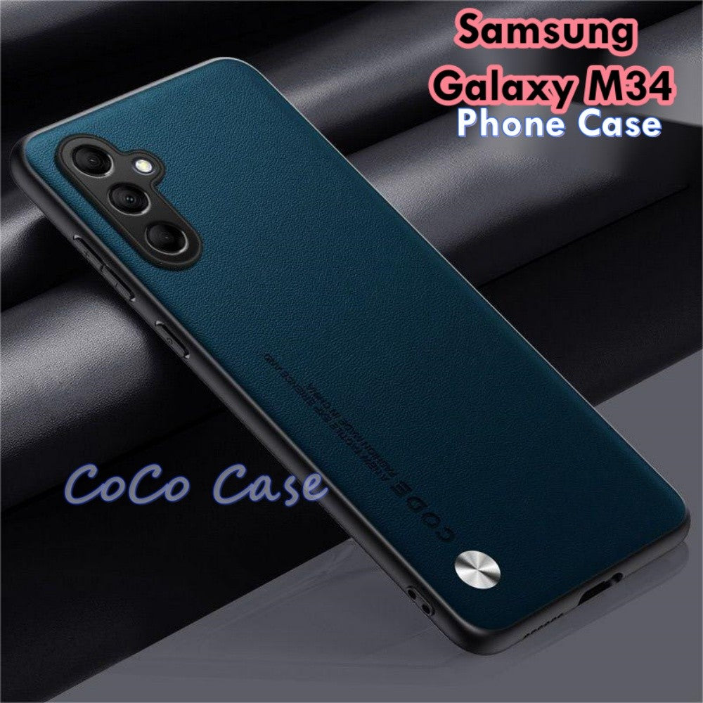 For Samsung Galaxy M34 Cover Silicone Professional Full Case Classic Simple Solid Color Phone Case Cover sweatproof